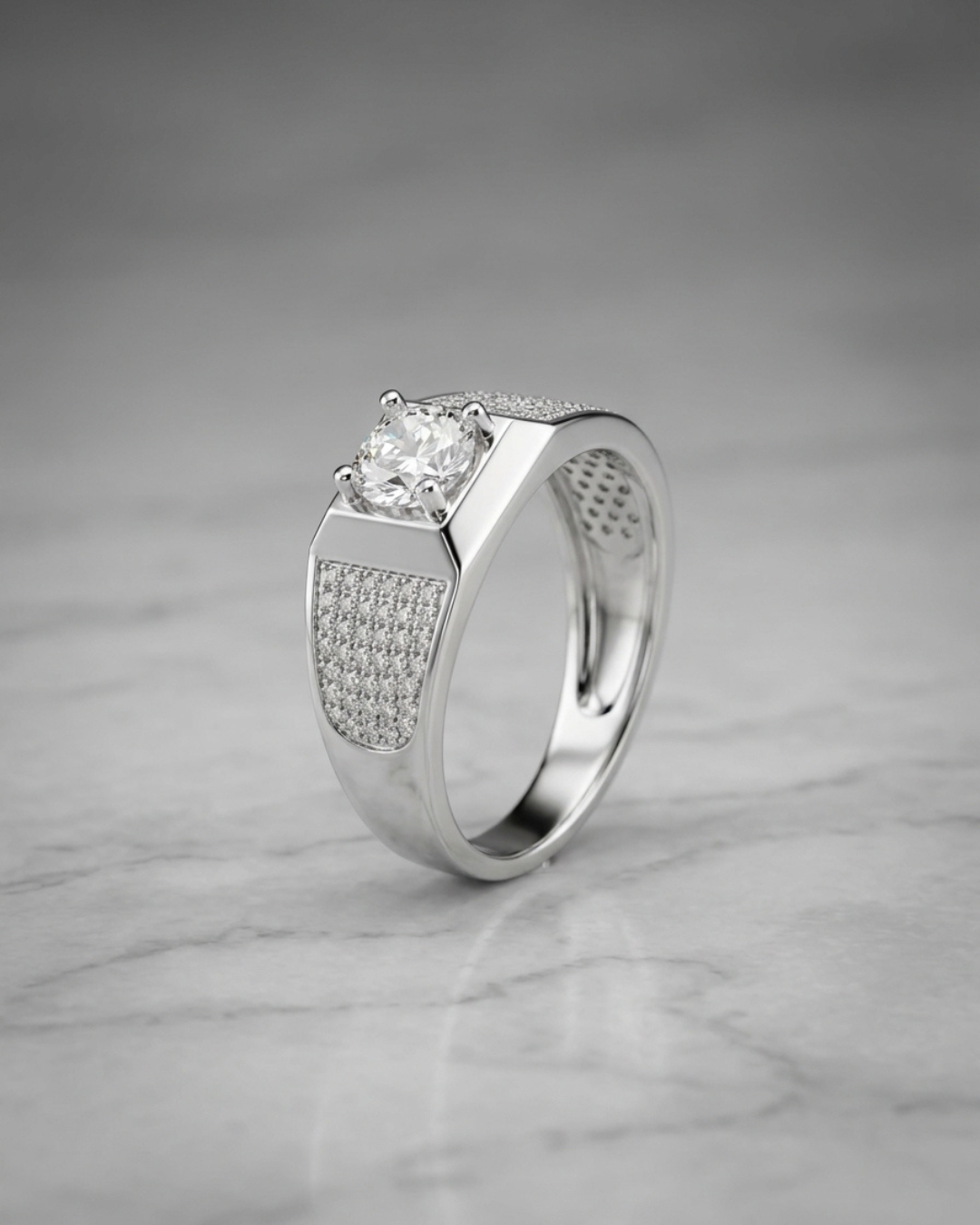 Naples Solitaire Prestige Ring