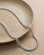 Cuban Curb Chain Sterling Silver
