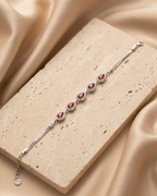 The Crimson Teardrop Bracelet