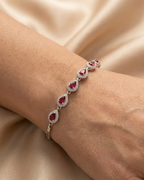 The Crimson Teardrop Bracelet