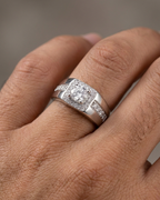 The Napoli Pave Channel Solitaire