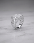 Milano Glacier Ice Pavé Ring