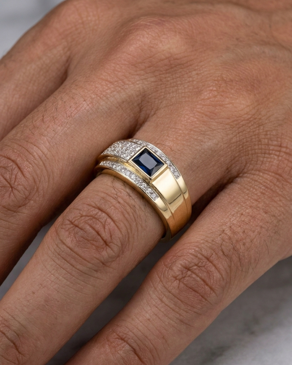 Palermo Sapphire Aurelia Ring