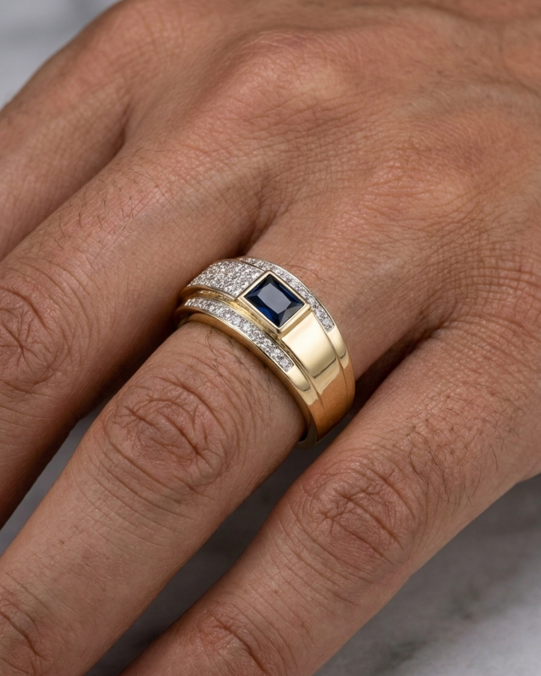 Palermo Sapphire Aurelia Ring