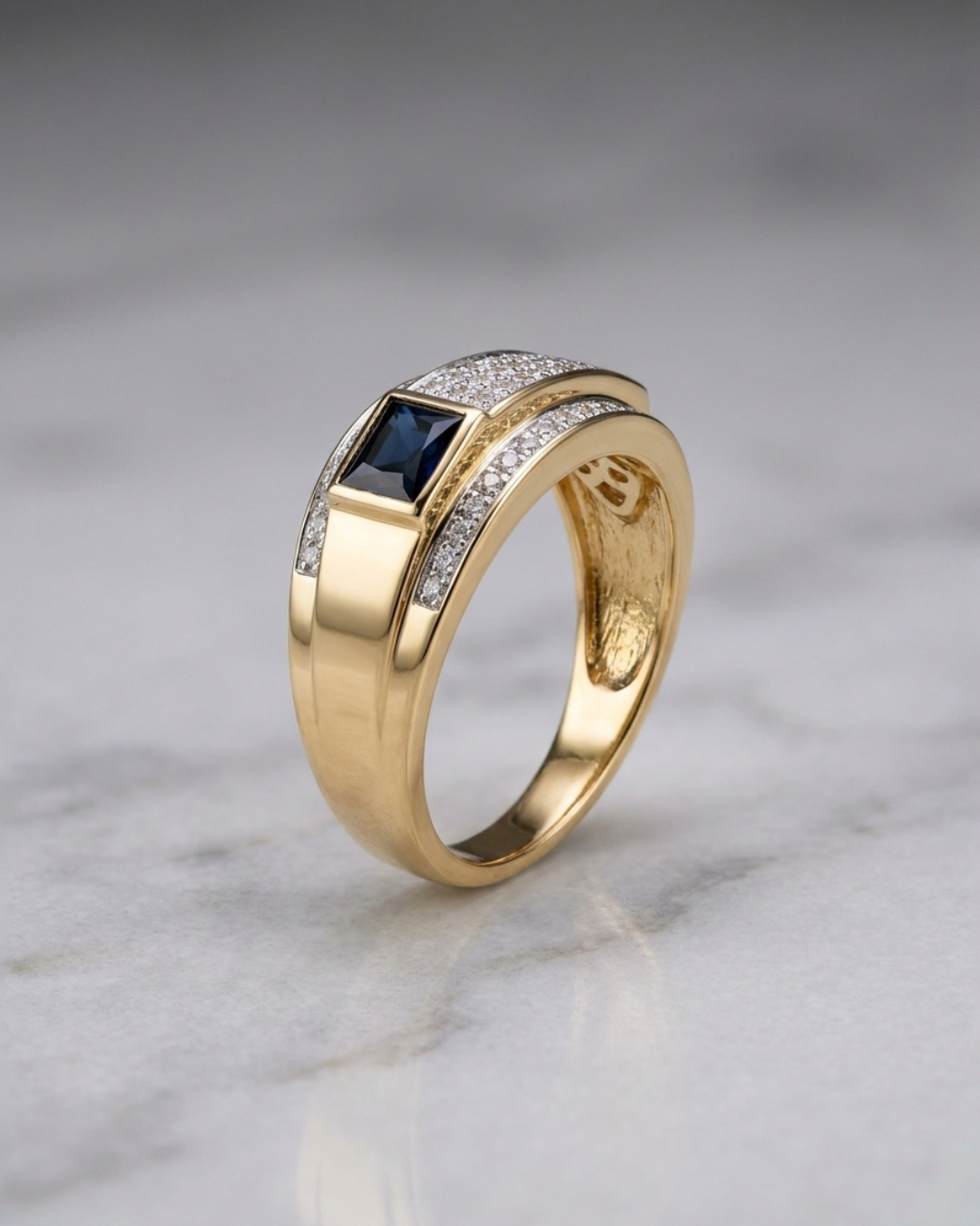 Palermo Sapphire Aurelia Ring