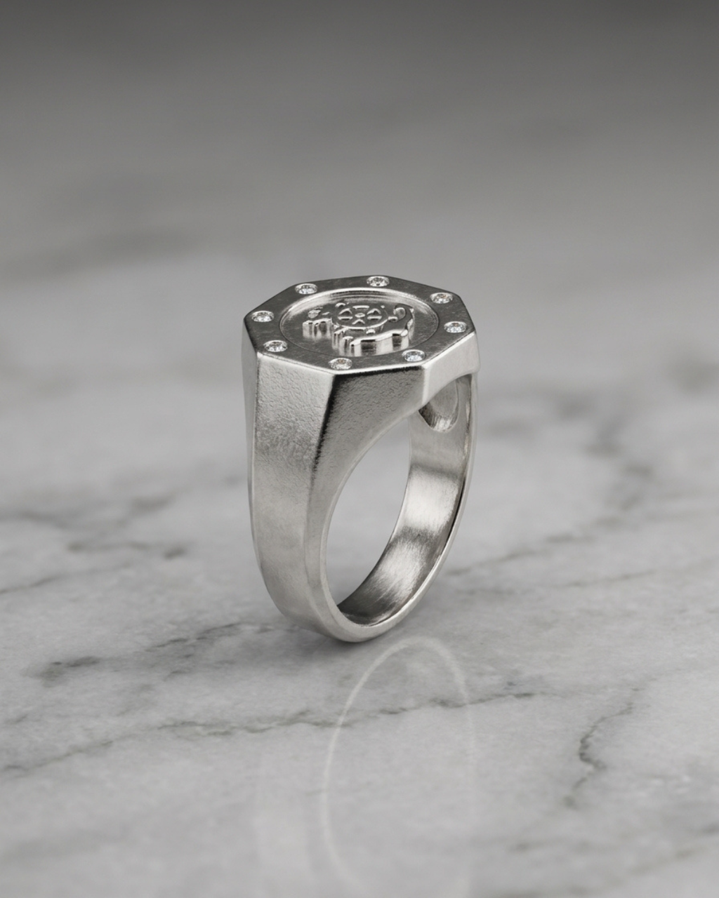 The Palermo Industrial Hex Signet