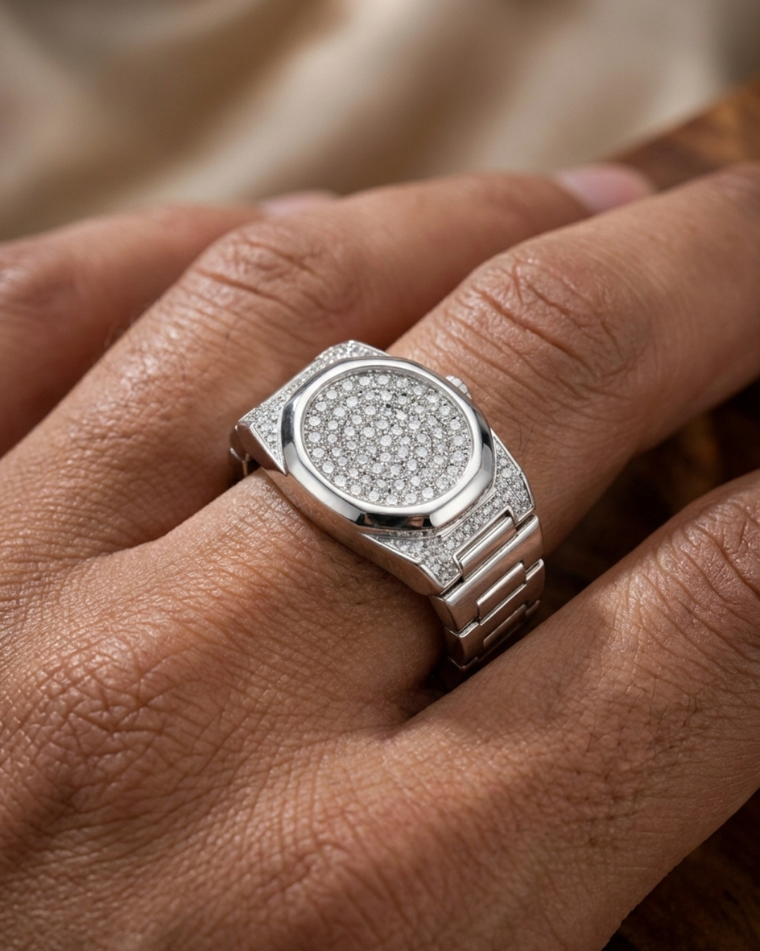 Roma Chrono Pave Ring