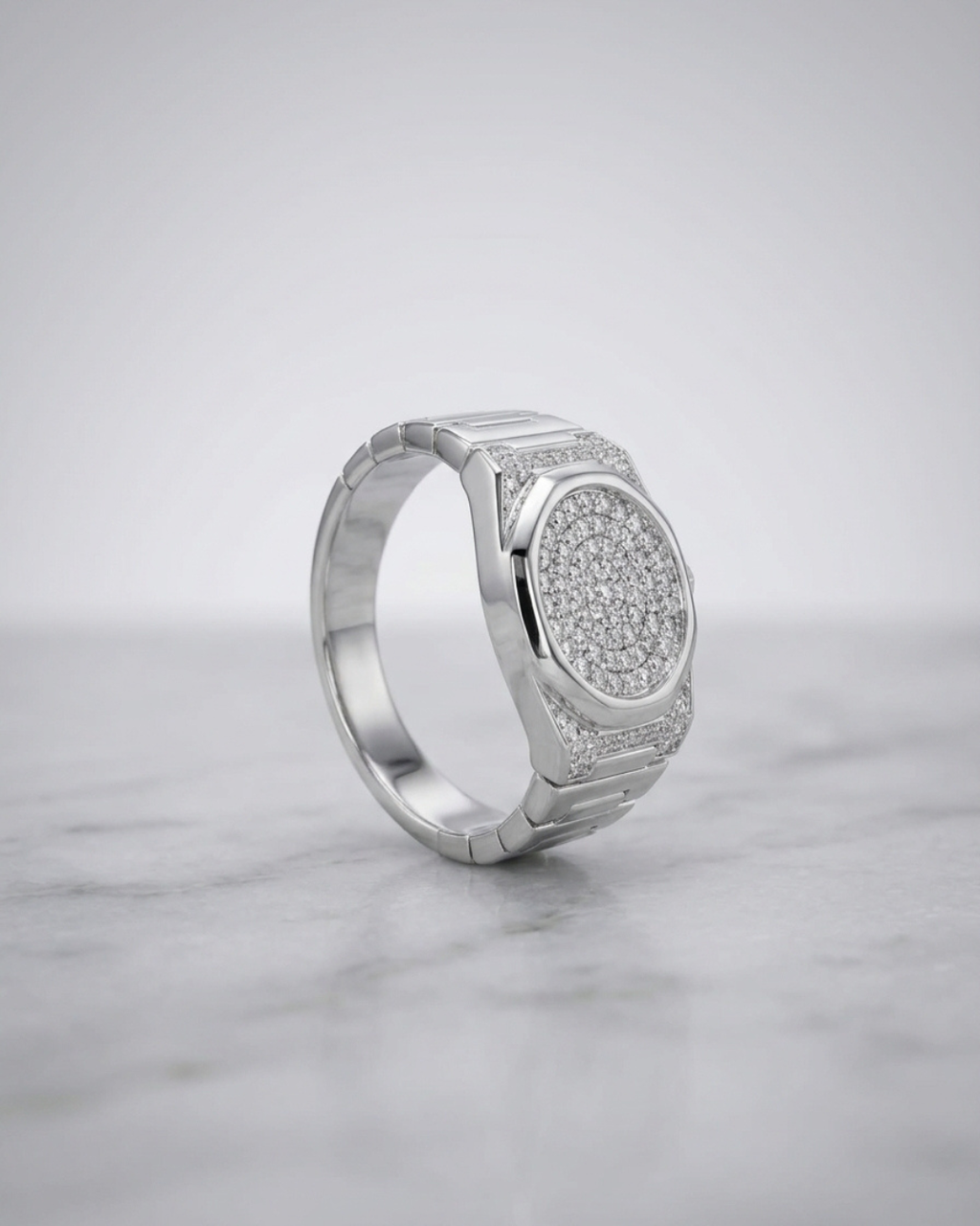 Roma Chrono Pave Ring
