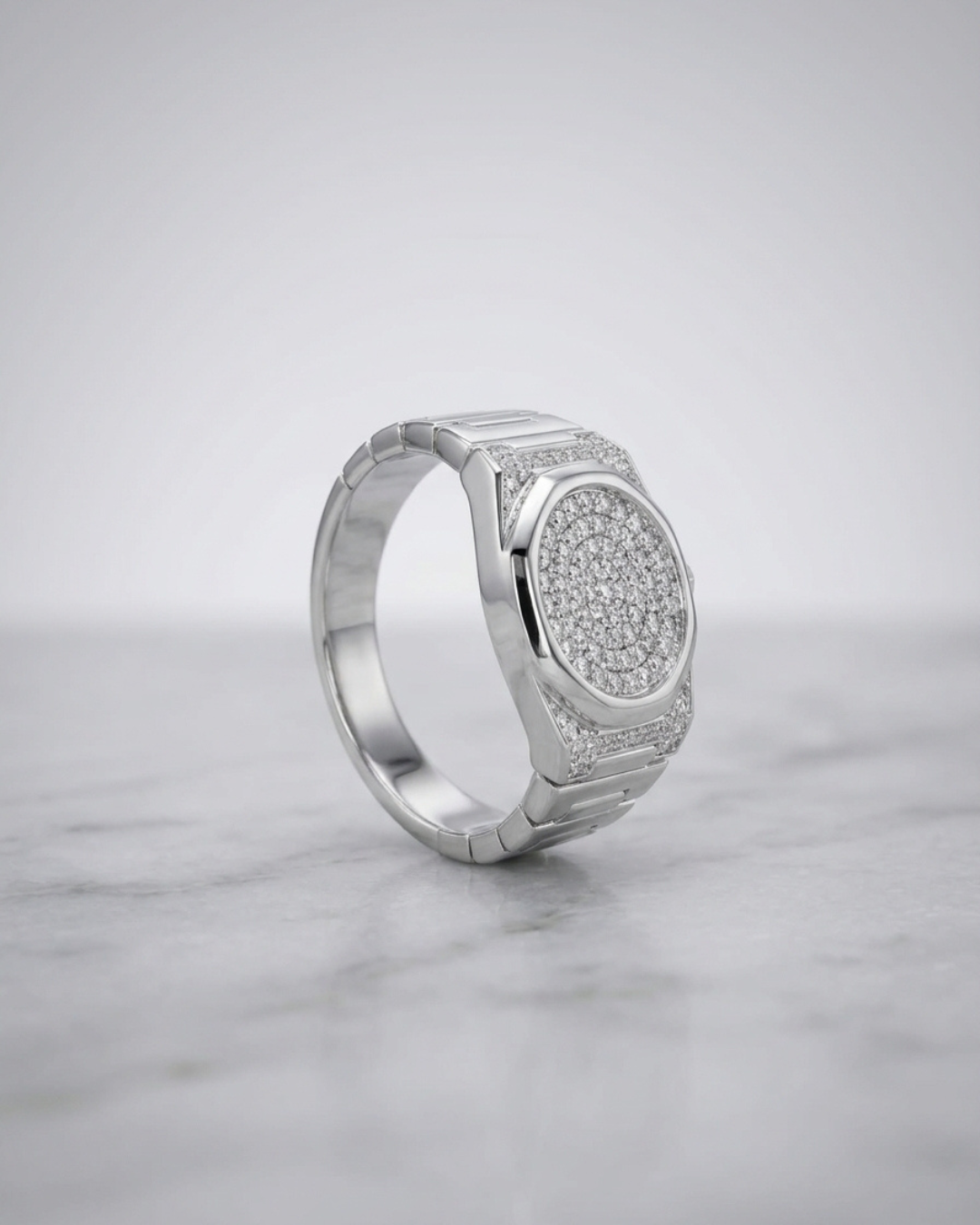 Roma Chrono Pave Ring