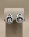 Interlocking Circle Studs Earring Sterling Silver
