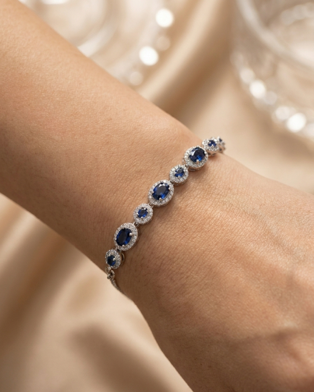 Regal Sapphire Twilight Bracelet