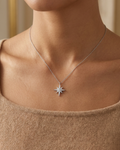 North Star Necklace Sterling Silver