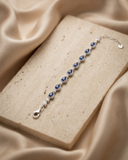 Sapphire Blue Teardrop Bracelet