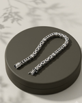 Byzantine Chain Men's Bracelet Sterling Silver