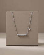 Bar Necklace Sterling Silver