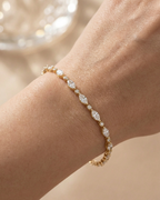 Luminous Marquise Dewdrop Bracelet
