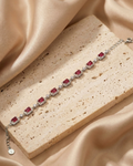 The Ruby Empress Radiant Bracelet