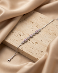 Pink Tourmaline Oval Bracelet