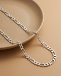 Classic Figaro Link Chain Sterling Silver