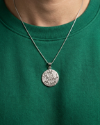 Panjatan Pak Calligraphy Medallion Pendant
