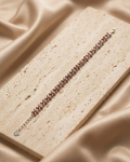 Scarlet Marquise Floral Bracelet