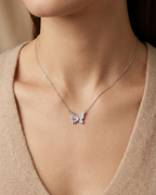Butterfly Necklace Sterling Silver