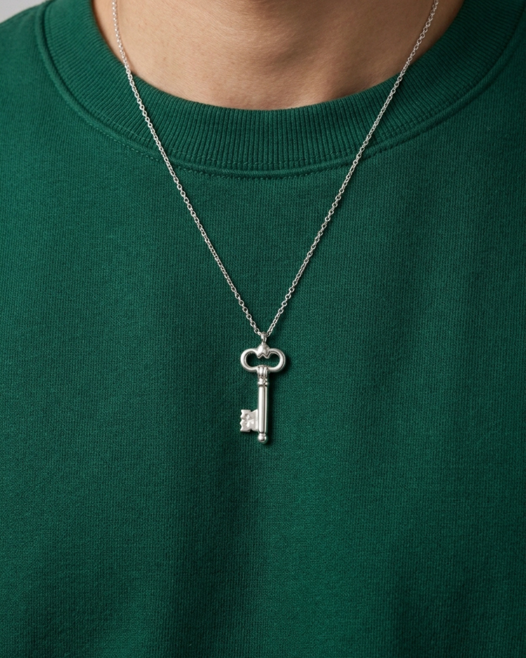 Vintage Skeleton Key Pendant