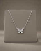 Butterfly Necklace Sterling Silver