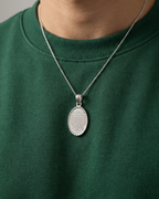 Ayatul kursi Oval Medallion Pendant