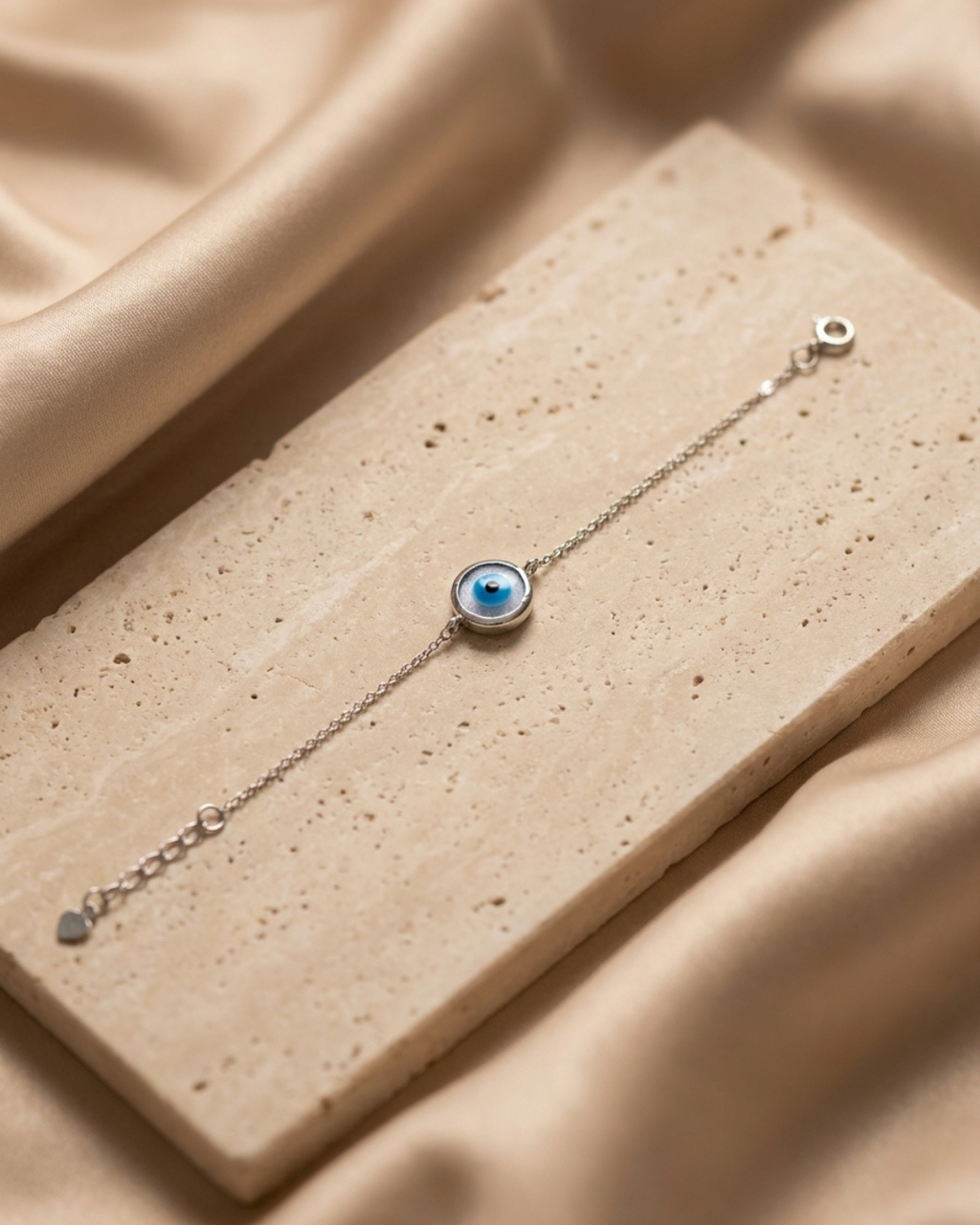 The Nazhar Minimalist Evil Eye Bracelet