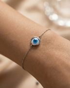 The Nazhar Minimalist Evil Eye Bracelet