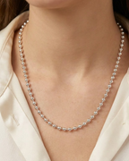 Polish Ball Bead Chain Sterling Silver