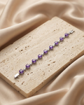 Imperial Amethyst Tennis Bracelet
