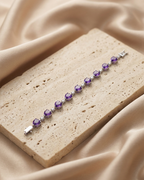 Imperial Amethyst Tennis Bracelet