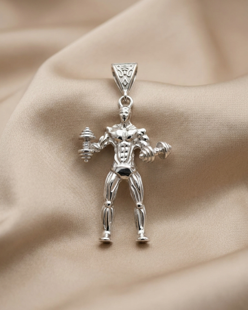 The Iron Will Bodybuilder Pendant