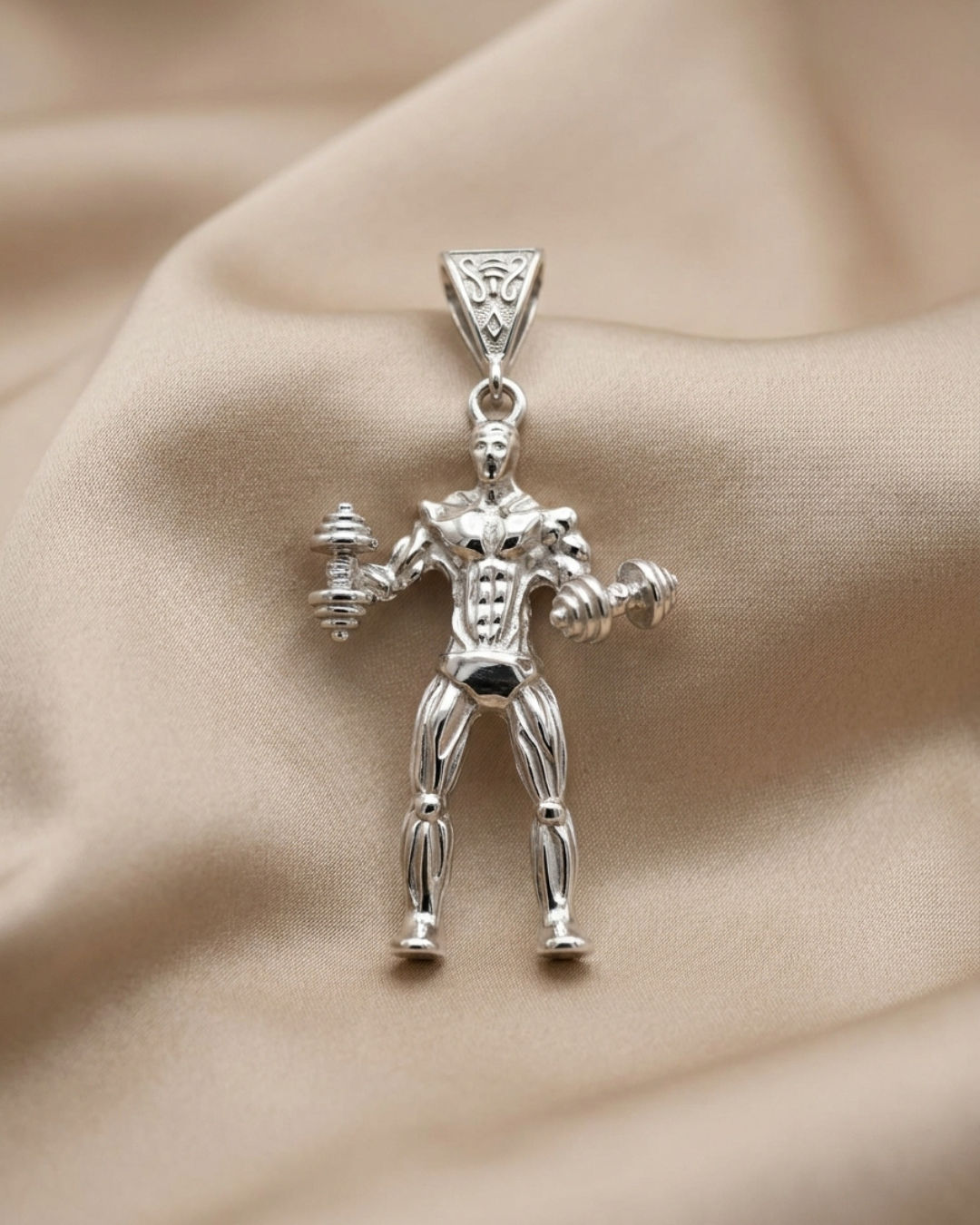 The Iron Will Bodybuilder Pendant