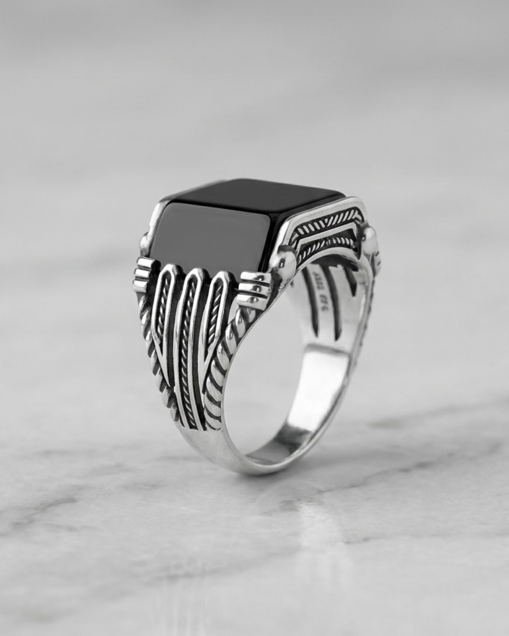 Heritage Onyx Turkish Design Men’s Ring
