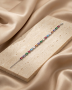 Prism Rainbow Baguette Bracelet