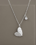 Heart Necklace Sterling Silver