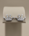 Crown Studs Earring Sterling Silver