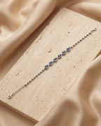 Royal Azure Pear Bracelet