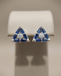 Triangle Studs Earring Sterling Silver