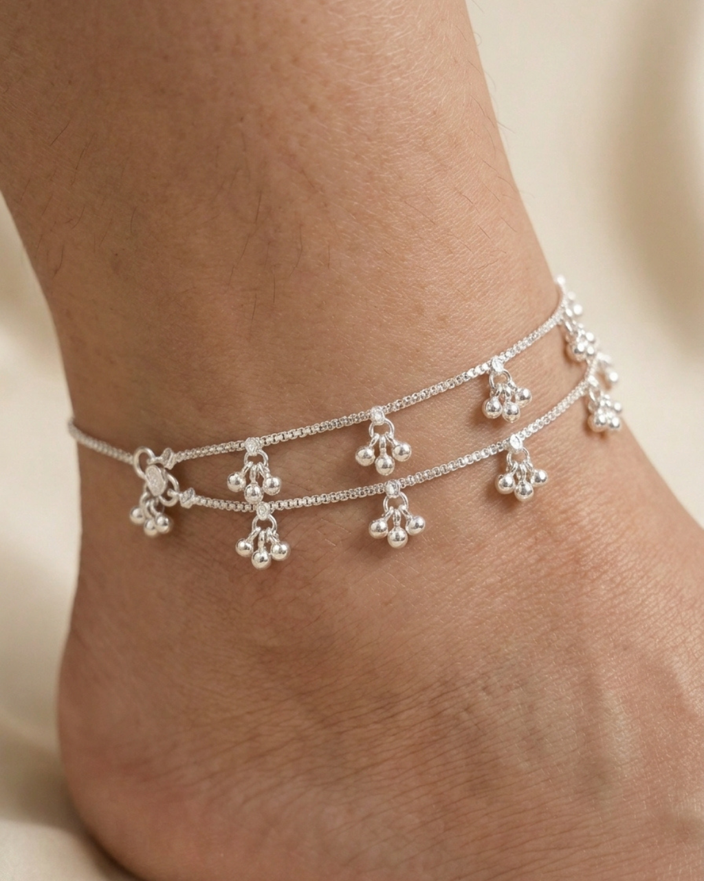 Slim Ghungroo Payal Anklet