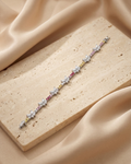Crimson Scarlet Teardrop Bracelet