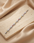 Crimson Scarlet Teardrop Bracelet
