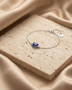 Royal Sapphire Emerald Bracelet