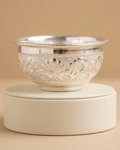 Heritage Blossom Embossed Kids Silver Bowl
