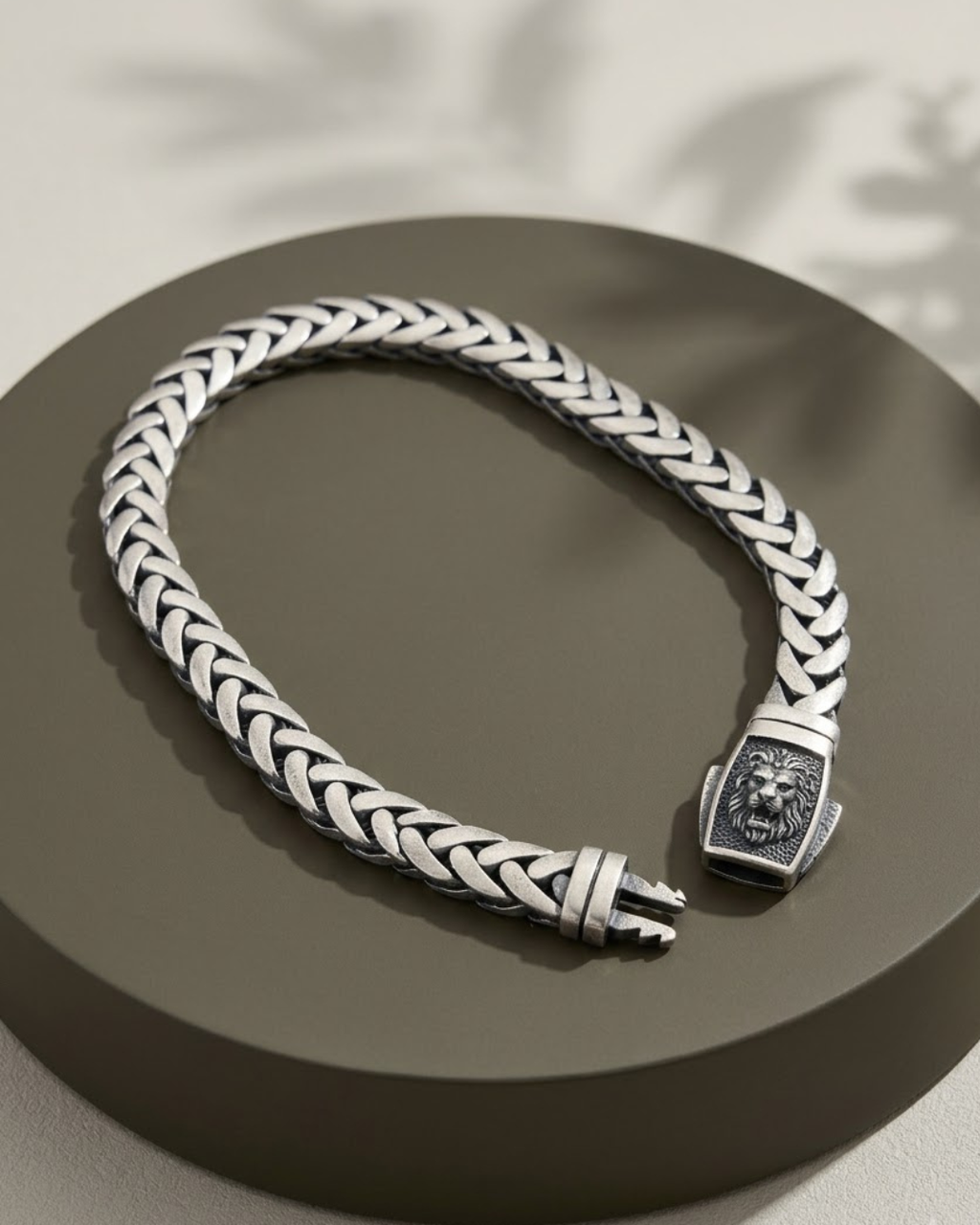 Lion Franco Bracelet Sterling Silver