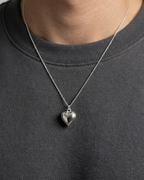 The Classic Puffed Heart Pendant