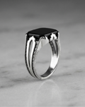 Vanguard Onyx Pillar Ring